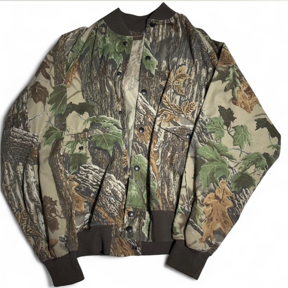 Classics Realtree Green and Brown Bomber Jacket